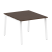 Стол для переговоров (1 столешница) на А-образном м/к Metal System Style БА.ПРГ-1.1 1000x1235x750