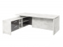 Стол руководителя с опорной тумбой Festus FI-121L.GG 1800x2100x750
