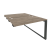 Стол-приставка двойной на О-образном м/к к опорным элем. Onix O.MO-D.SPR-2.8 1180x1635x750