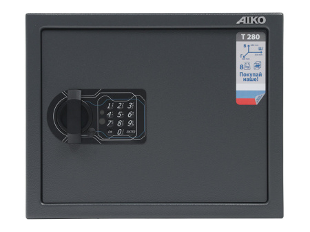 Мебельный сейф AIKO Т-280 EL (Графит)