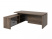 Стол руководителя с опорной тумбой Festus FB-119L.GG 1800x1900x750