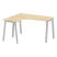 Стол криволинейный левый Metal System Style БА.СА-3 Л 1400x1200x750