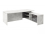 Стол руководителя с опорной тумбой Festus FI-121R.GG 1800x2100x750