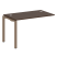 Проходной наборный элемент рабочей станции Metal System Style БП.ПРС-СП-1.2 1200x720x750