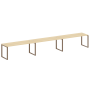 Рабочая станция Metal System Style БО.СМ-3.5 5400x720x750