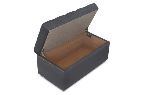 Банкетка Marcele 700 (720x420x450) Серый